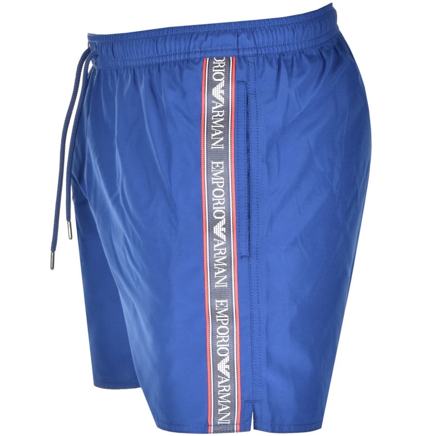 Alternative Image for ProductEmporio Armani Taped Swim Shorts Blue3